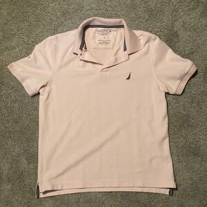 Nautica Pink Preformance Polo